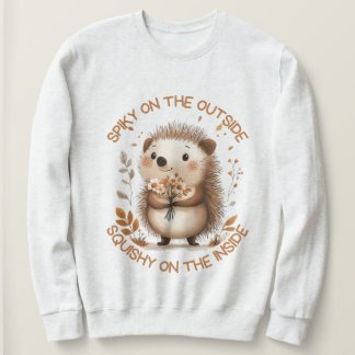 Spiky on the outside, squishy on the inside! スウェットシャツ