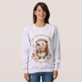 Spiky on the outside, squishy on the inside! スウェットシャツ (正面フル)