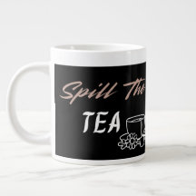 Spill the Tea Cute Aesthetic Birthday Gift for Her