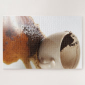 Spilled coffee ジグソーパズル (横)