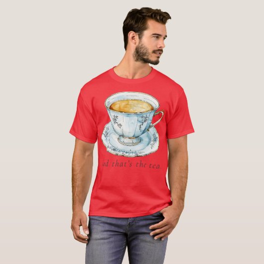 Spilling Tea Tシャツ (正面フル)