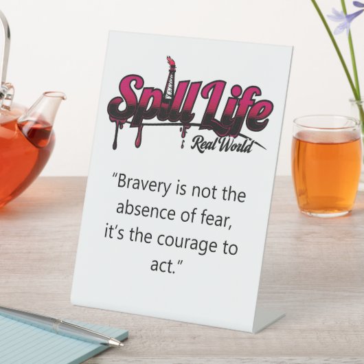 SpillLifeディスプレイ台座 台座サイン (インサイチュ)