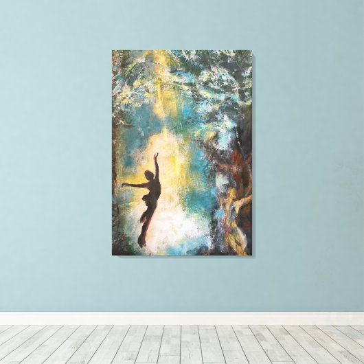 Spillror キャンバスプリント (インサイチュ (ウッドフロア))