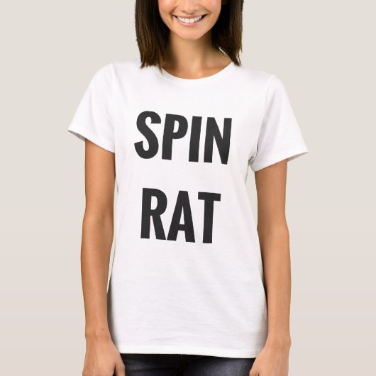 SPIN RAT – マッスルシャツ Tシャツ (正面)