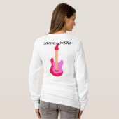 🎸 Spin & Shred: Music Meets Guitar魔法on Cap Tシャツ (裏面フル)