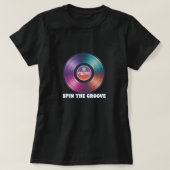 Spin the groove tシャツ (デザイン正面)