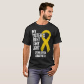 Spina Bifida My Sister's Fight Is My Fight Spina B Tシャツ (正面フル)