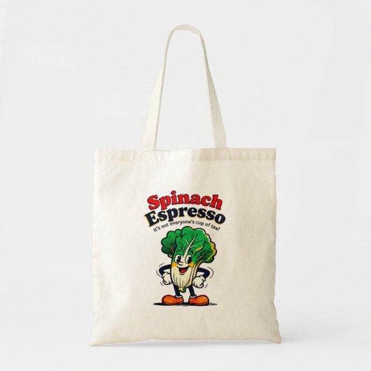 Spinach Espresso Bag トートバッグ (正面)