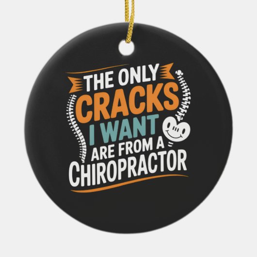 Spinal Alignment and Posture Recovery セラミックオーナメント (正面)