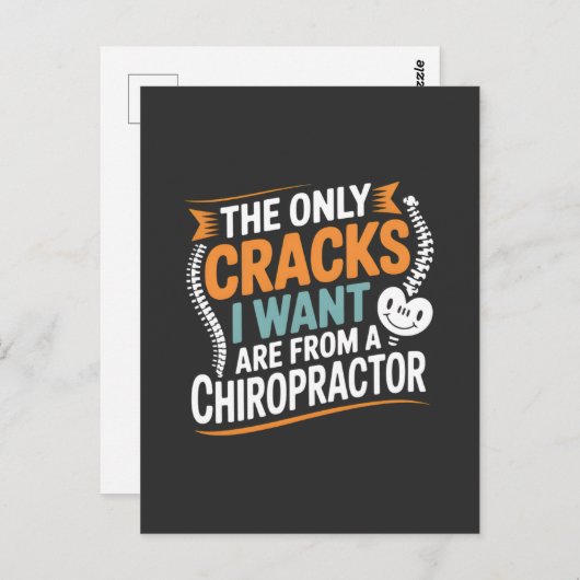 Spinal Alignment and Posture Recovery ポストカード (正面/裏面)