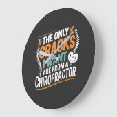 Spinal Alignment and Posture Recovery ラージ壁時計 (傾斜)