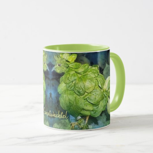 Spinatwachtel マグカップ (正面右)