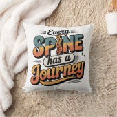 Spine Care Journey and Body Alignment クッション (ブランケット)
