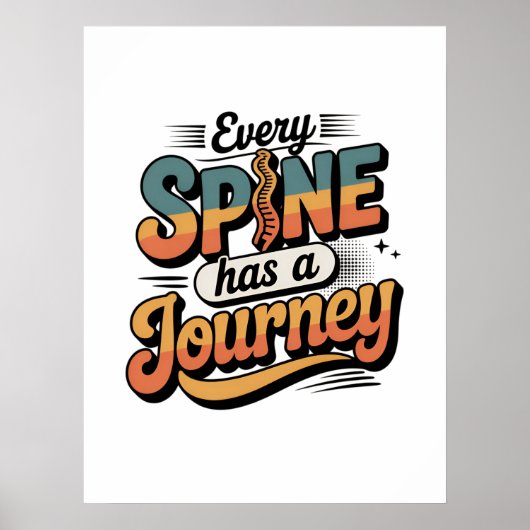 Spine Care Journey and Body Alignment ポスター (正面)