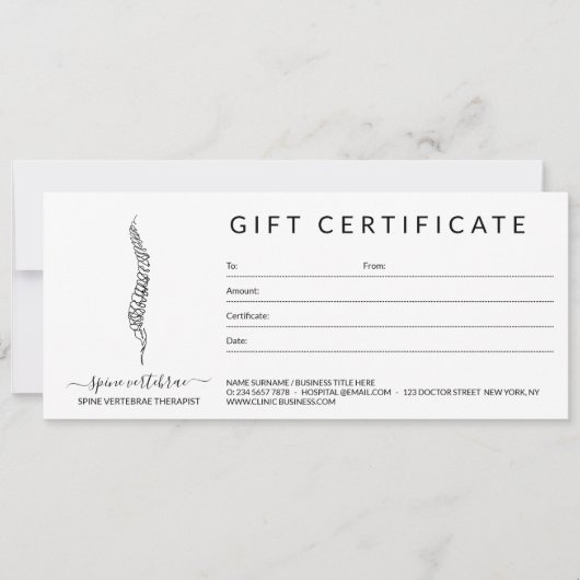 Spine chrio orthopedic doctor (正面)