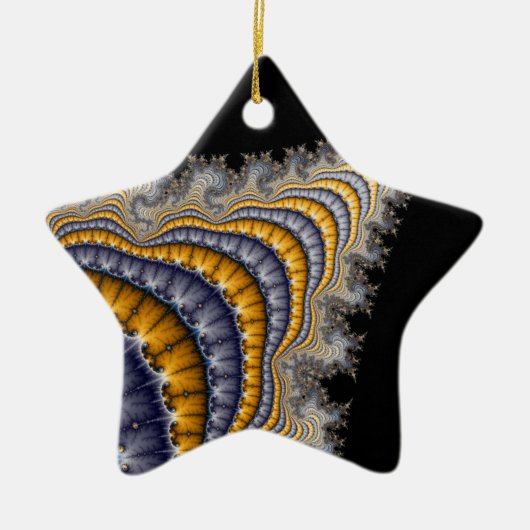 Spine_fractal セラミックオーナメント (正面)