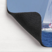 Spinnakerを置く小さいヨット マウスパッド (コーナー)