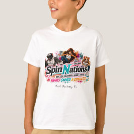 SpinNations リンク・ラッツ キッズTシャツ | 2026 Tシャツ
