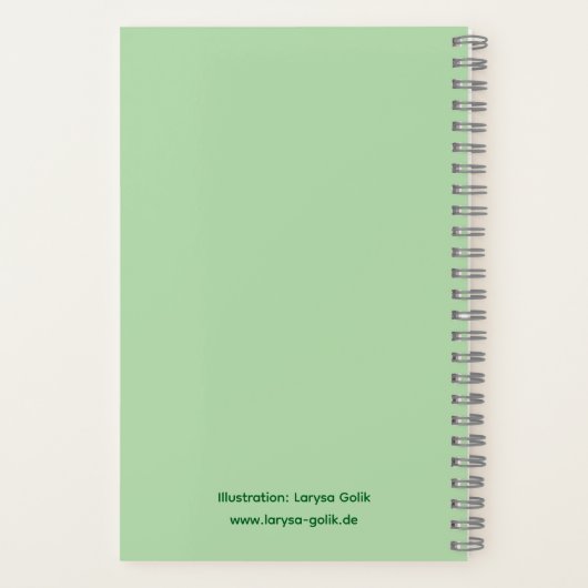 Spinne Sonja und Marienkäfer Kai ノートブック (裏面)