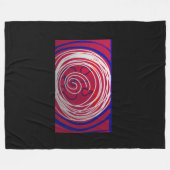 Spinning Around フリースブランケット (正面(横))