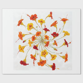 Spinning Blossoms in the Orbit of Light ラッピングペーパー