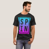 Spinning Class Saying Spin Workout Exercise Bike F Tシャツ (正面フル)