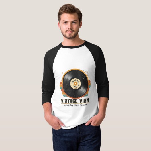 Spinning Since Forever Vinyl Shirt Tシャツ (正面フル)
