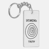 Spinning Truth キーホルダー (正面左)