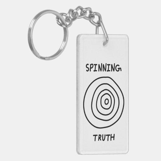 Spinning Truth キーホルダー (正面左)