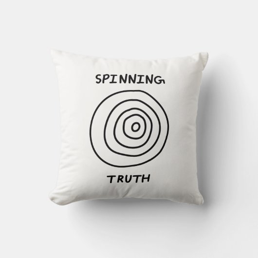 Spinning Truth クッション (正面)