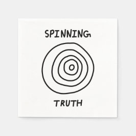 Spinning Truth スタンダードカクテルナプキン