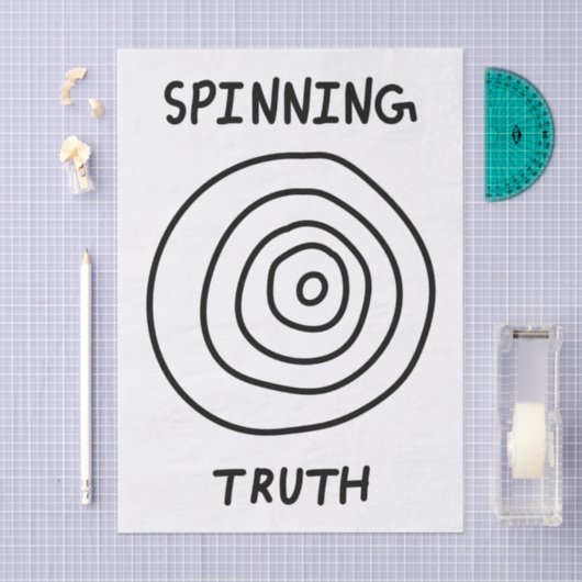 Spinning Truth 薄葉紙 (クラフト)