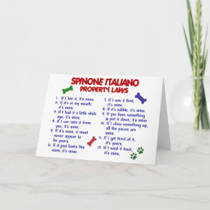 SPINONE ITALIANOの特性の法律2 カード