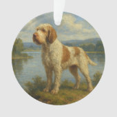Spinone Italiano オーナメント (正面)