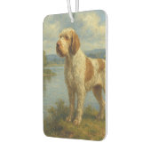 Spinone Italiano カーエアーフレッシュナー (左)
