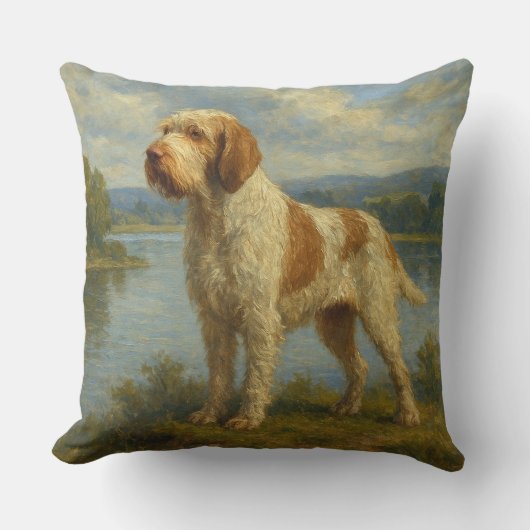 Spinone Italiano クッション (正面)