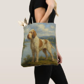 Spinone Italiano トートバッグ (クローズアップ)