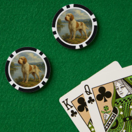 Spinone Italiano ポーカーチップ