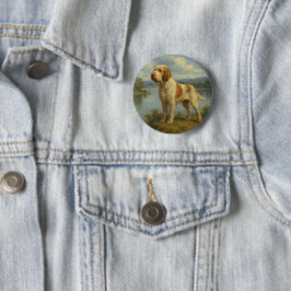 Spinone Italiano 缶バッジ