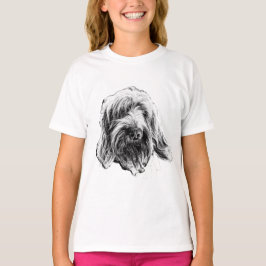 Spinone Italiano Ink Art T-Shirt Tシャツ