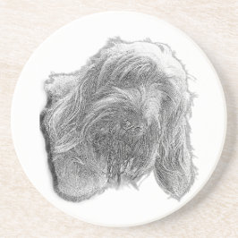 Spinone Stillness – Artisan Coaster コースター