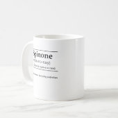 Spinoni定義 コーヒーマグカップ (正面左)