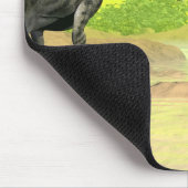 Spinosaurusの恐竜の戦い- 3Dは描写します マウスパッド (コーナー)