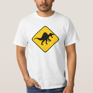 Spinosaurusの警告 Tシャツ