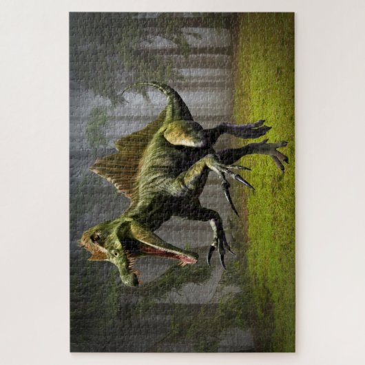 Spinosaurus ジグソーパズル (縦)