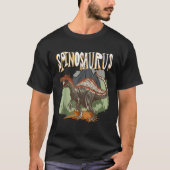 Spinosaurus Dino Dinosaur Identification Tシャツ (正面)