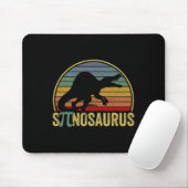 Spinosaurus - Dinosaur Pi Day Funny Math Pun  マウスパッド (マウス)