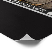 Spinosaurus Film Reel Dinosaur Archival Poster ポスター (角)