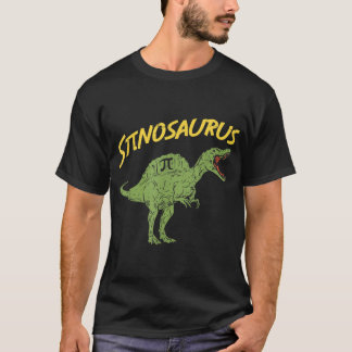 Spinosaurus Piデイクールシャツ恐竜Math Teache Tシャツ