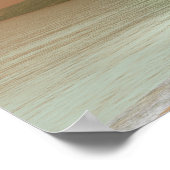 Spinosaurus Rainbow Print ポスター (角)